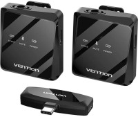 Photos - Microphone Vention USB-C 2-Pack Wireless Lavalier Microphone 