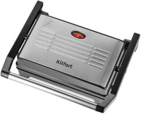 Photos - Electric Grill KITFORT KT-3604 stainless steel