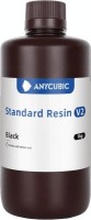 Photos - 3D Printing Material Anycubic Standard Resin 2 Black 1kg 1 kg  black