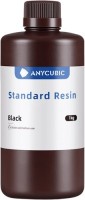 Photos - 3D Printing Material Anycubic Standard Resin Black 1kg 1 kg  black