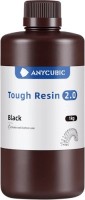 3D Printing Material Anycubic Flexible Tough Resin 2.0 Black 1kg 1 kg  black