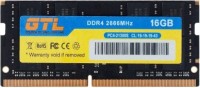 Photos - RAM GTL DDR4 SO-DIMM 1x16Gb GTLSD16D426BK