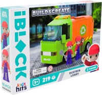 Photos - Construction Toy iBlock Dustbin Lorry KH17/005/1 