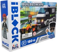 Photos - Construction Toy iBlock Armoured Van Pursuit KH41/003/3 