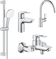 Photos - Bath Tap Set Grohe BauLoop UA123225K3 