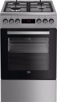 Photos - Cooker Beko FSM 52334 DXDS stainless steel