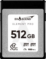 Memory Card Exascend Element Pro CFexpress 4.0 Type B 512 GB