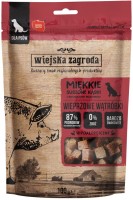 Photos - Dog Food Wiejska Zagroda Soft Dried Morsels Pork Liver 100 g 