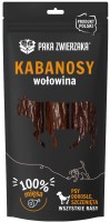 Photos - Dog Food Paka Zwierzaka Beef Kabanos 80 g 3