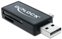 Card Reader / USB Hub Delock 91731 