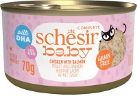 Cat Food Schesir Baby Salmon/Chicken Canned 70 g 