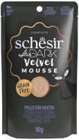 Photos - Cat Food Schesir After Dark Chicken/Duck Pouch 80 g 