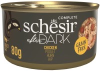 Cat Food Schesir After Dark Chicken Canned 80 g 