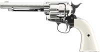 Photos - Air Pistol Umarex Colt SAA .45 - 5.5" CO2 Pellet Nickel Finish 