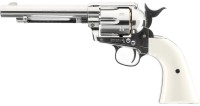 Photos - Air Pistol Umarex Colt SAA .45 - 5.5" CO2 Nickel Finish 