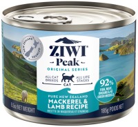 Photos - Cat Food Ziwi Peak Original Mackerel/Lamb Canned  185 g