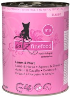 Photos - Cat Food Catz Finefood Classic Canned Lamb/Horse  400 g