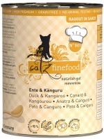 Photos - Cat Food Catz Finefood Ragout in Sauce Duck/Kangaroo 380 g 