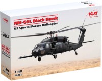 Photos - Model Building Kit ICM MH-60L Black Hawk (1:48) 