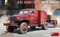 Photos - Model Building Kit MiniArt K-51 Radio Truck With Trailer (1:35) 