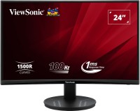 Photos - Monitor Viewsonic VA2416C 23.6 "  black