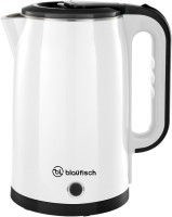 Photos - Electric Kettle Blaufisch BEK-244DW 1500 W 1.8 L  white