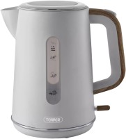 Photos - Electric Kettle Tower Scandi T10037GRY silver