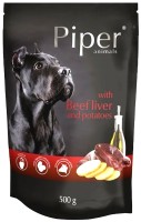 Photos - Dog Food Piper Adult Beef Liver/Potatoes Pouch 500 g 1