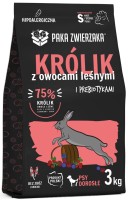 Photos - Dog Food Paka Zwierzaka Seven Heaven Adult S/M Rabbit 