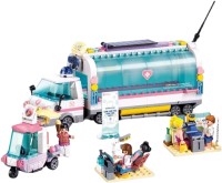 Photos - Construction Toy Sluban Mobile Nursing Car M38-B1215