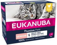 Photos - Cat Food Eukanuba Senior Grain Free Chicken 12 pcs 