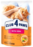 Photos - Cat Food Club 4 Paws Adult Veal  900 g