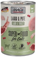 Photos - Cat Food MACs Superfoods Adult Lamb/Turkey  400 g