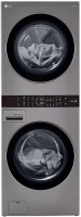 Photos - Washing Machine LG WashTower WKE100HVA silver