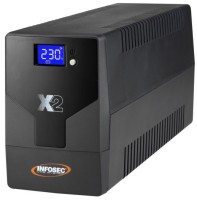 Photos - UPS Infosec X2 LCD Touch 1000 FR/Schuko 1000 VA