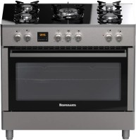 Photos - Cooker Ravanson KWGE-K90I stainless steel