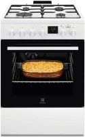 Photos - Cooker Electrolux LKK 660222 W white