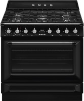 Photos - Cooker Smeg Victoria TR90GMBL black