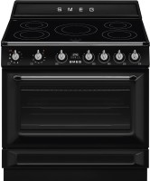 Photos - Cooker Smeg Victoria TR90IPBL black