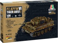 Photos - Model Building Kit ITALERI Pz. Kpfw. VI Tiger I Ausf. E (1:56) 