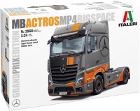 Photos - Model Building Kit ITALERI MB Actros MP4 Big Space Grand Prix Edition (1:24) 