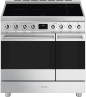 Photos - Cooker Smeg Classica C92IPX2 stainless steel