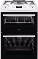 Photos - Cooker AEG CKX6540ACW white