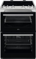 Photos - Cooker AEG CCX6501ACM stainless steel