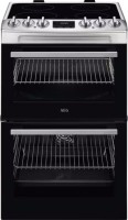 Photos - Cooker AEG CCX1530ACM stainless steel