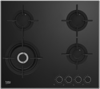 Photos - Hob Beko HCLW 64222 S black