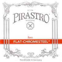 Photos - Strings Pirastro Flat Chromesteel 3/4 Double Bass A String Ball End 