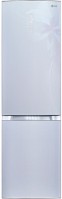 Photos - Fridge LG GA-B489TGDF silver