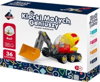 Photos - Construction Toy Askato Little Geniuses Building Blocks 125244 