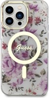 Photos - Case GUESS Flower MagSafe for iPhone 14 Pro Max 